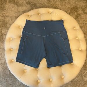 Lululemon High Rise Shorts with Pockets